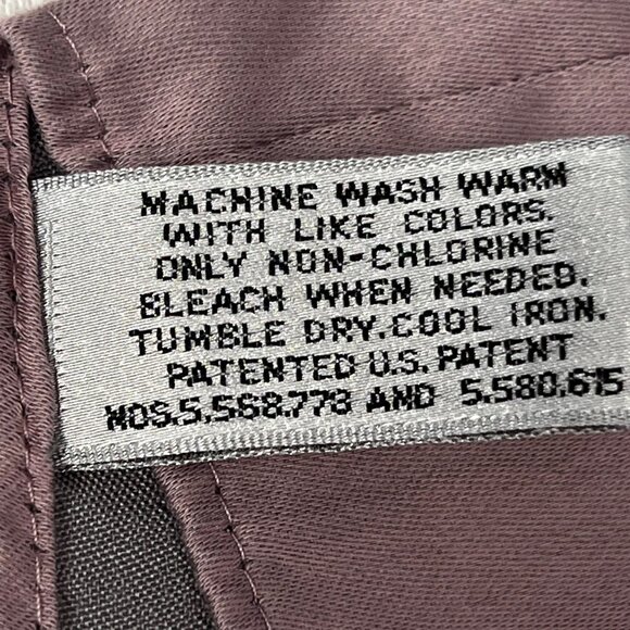 Geoffrey Beene Mens XL 17 1/2 33-35 Wrinkle-Free Sateen Dress Shirt Lavender - Picture 5 of 16